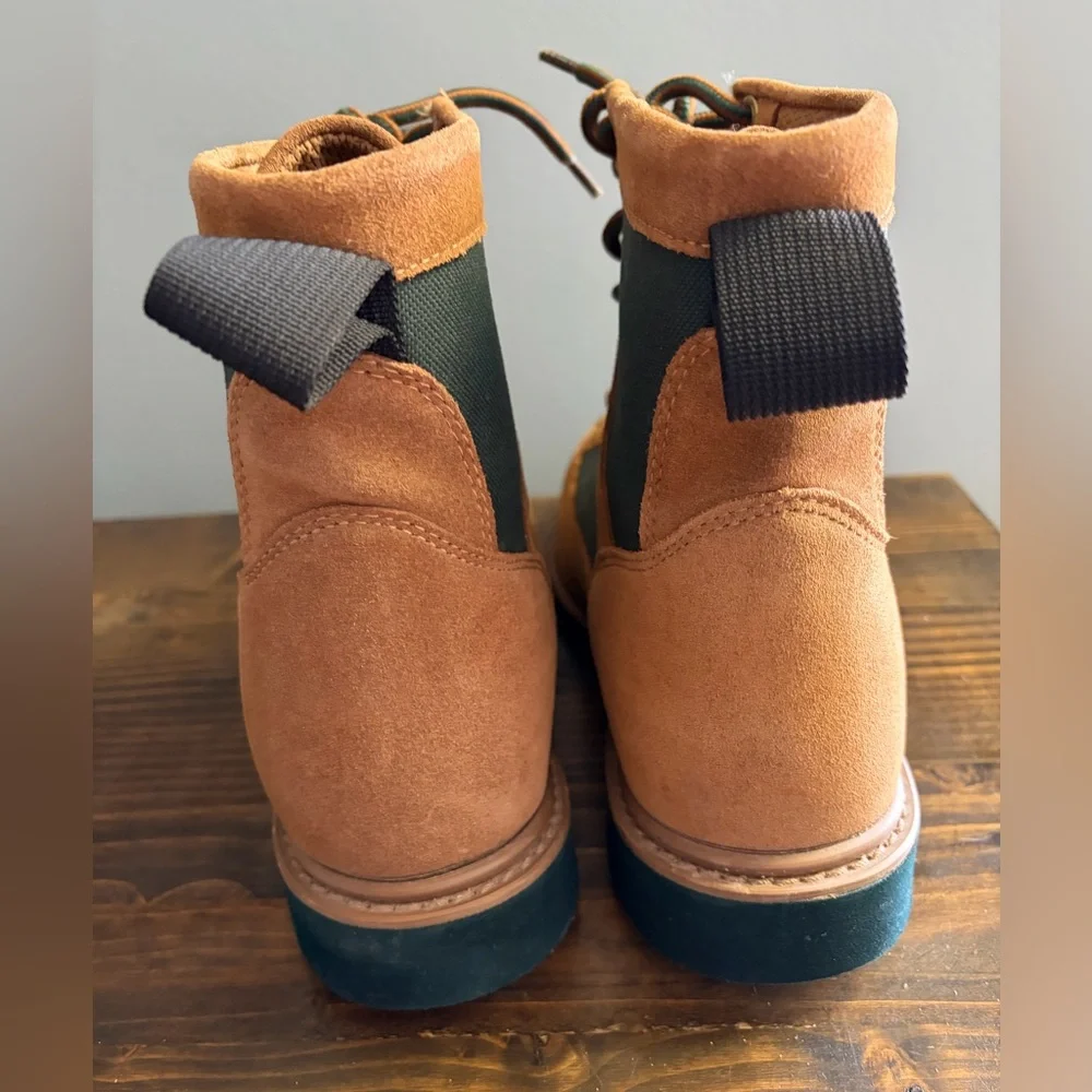 Hodgman Wadelite Wading Shoes Tan and Green Men's Boots Size 7